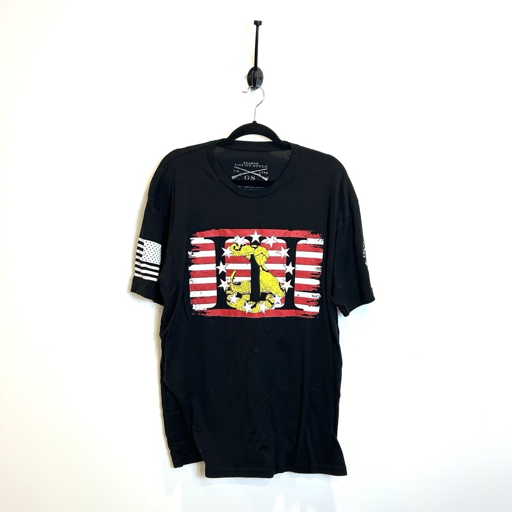 Men's Grunt Style XL Oath Cotton Shirt Top Short Sleeve Lightweight